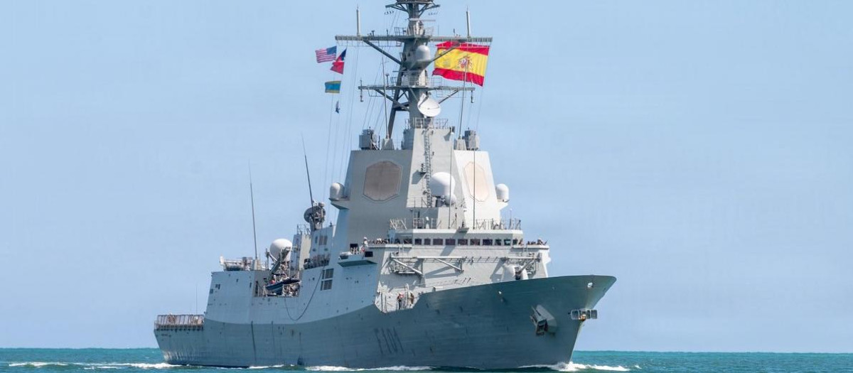 La fragata española Álvaro de Bazán (F-101) participa en el ejercicio militar marítimo más grande del mundo, el RIMPAC.