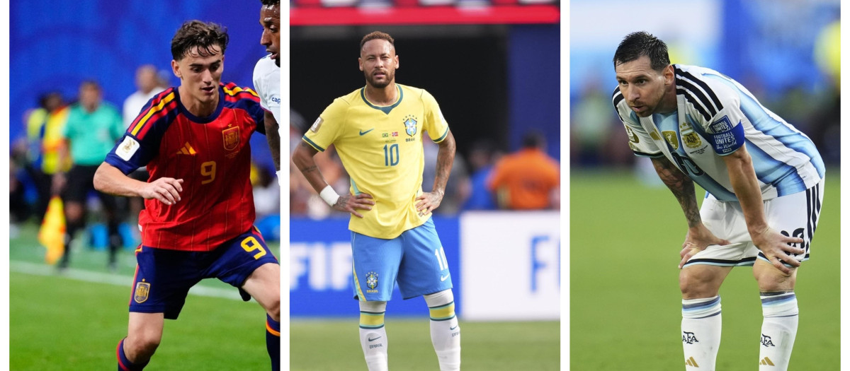 Gavi, Neymar o Messi son algunos ejemplos de futbolistas con las piernas arqueadas