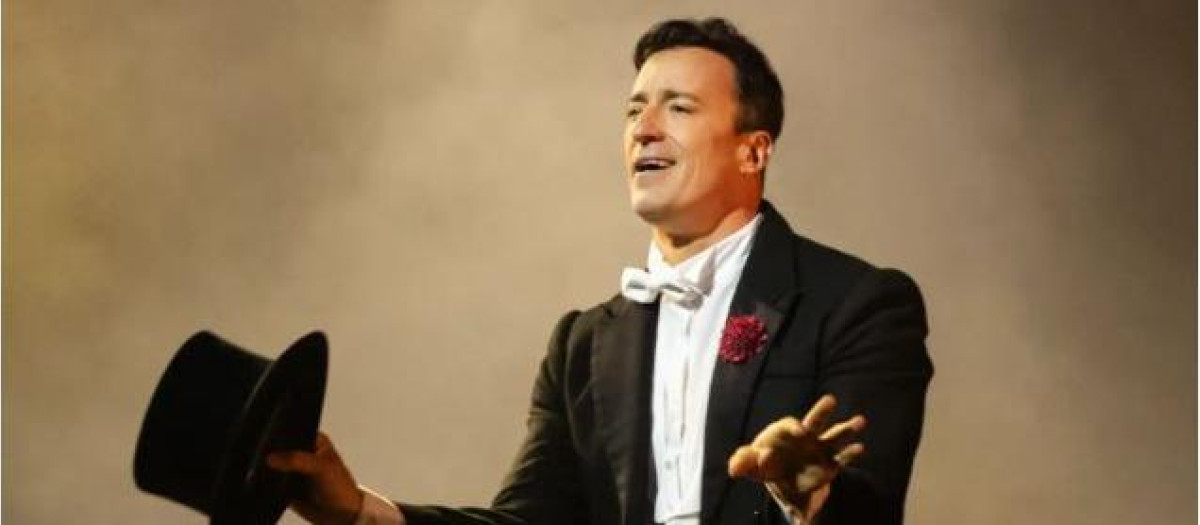Pablo Puyol es Houdini en el musical