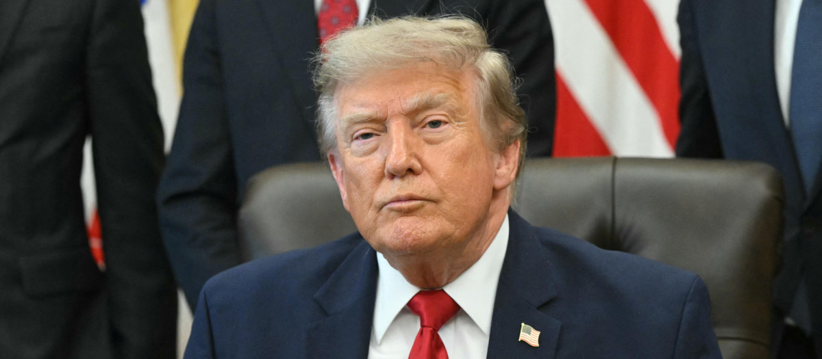 El presidente estadounidense Donald Trump en el Despacho Oval de la Casa Blanca