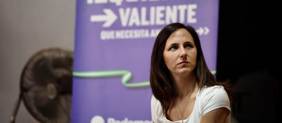 La líder de Podemos, Ione Belarra
