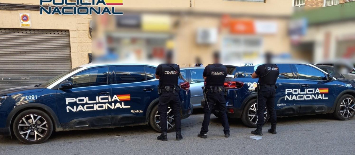Operativo de la Policía Nacional