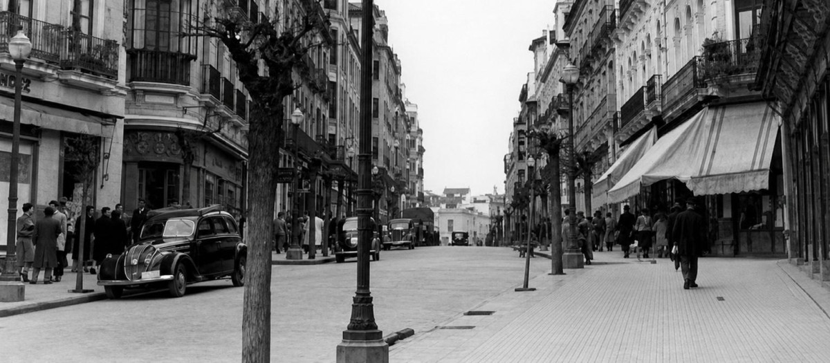 La calle Nueva en 1954