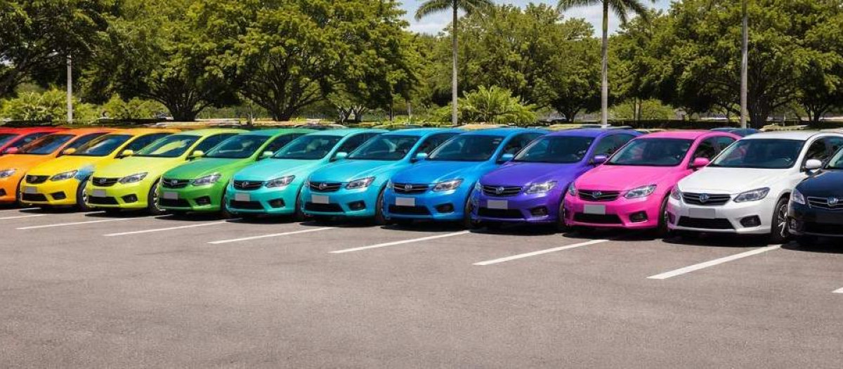 El color de lso coches imprime personalidad incluso al propietario