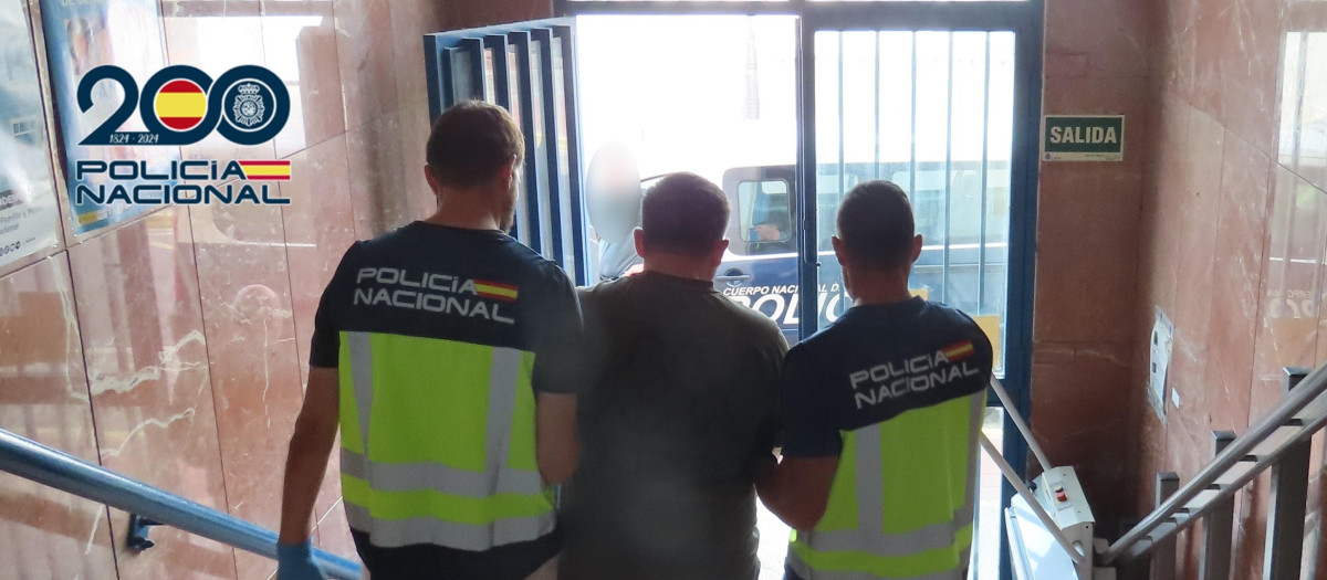 Imagen del detenido