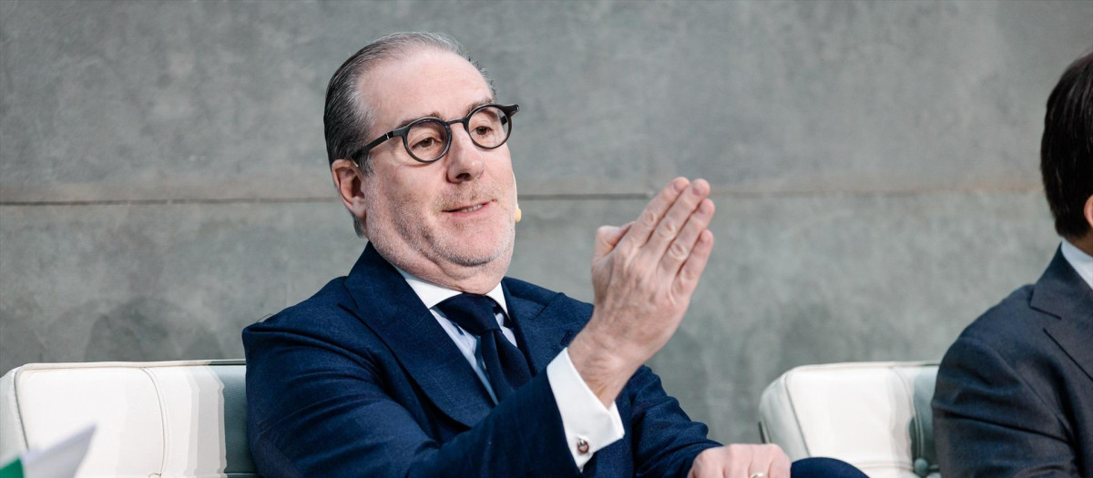 El consejero delegado del Santander, el mexicano Héctor Grisi.