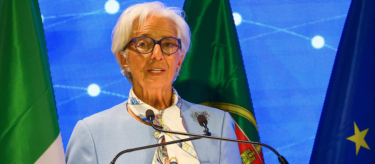 La presidenta del Banco Central Europeo (BCE), Christine Lagarde