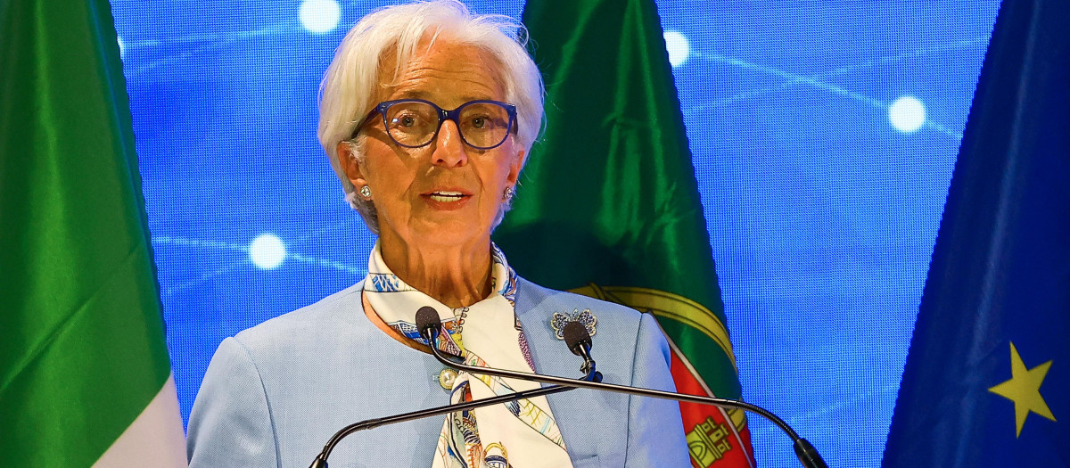 La presidenta del Banco Central Europeo (BCE), Christine Lagarde