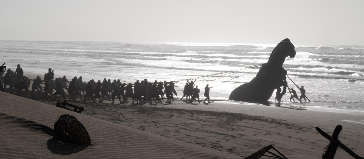 Fotograma de la película "La Odisea", de Christopher Nolan