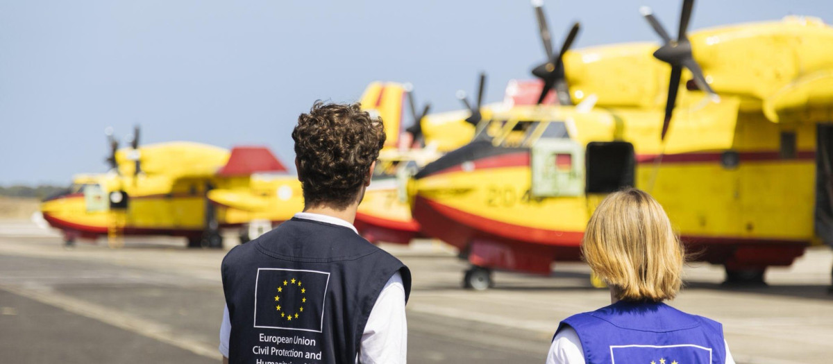 Equipos del Mecanismo de Protección Civil de la Unión Europea listos para activarse