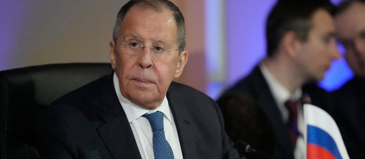 Russia's Foreign Minister Sergey Lavrov speaks during the ASEAN Post-Ministerial Conference with Russia on the sidelines of the Association of Southeast Asian Nations (ASEAN) Foreign Ministers' Meeting in Pasay, Metro Manila on July 22, 2026. (Photo by Aaron Favila / POOL / AFP)