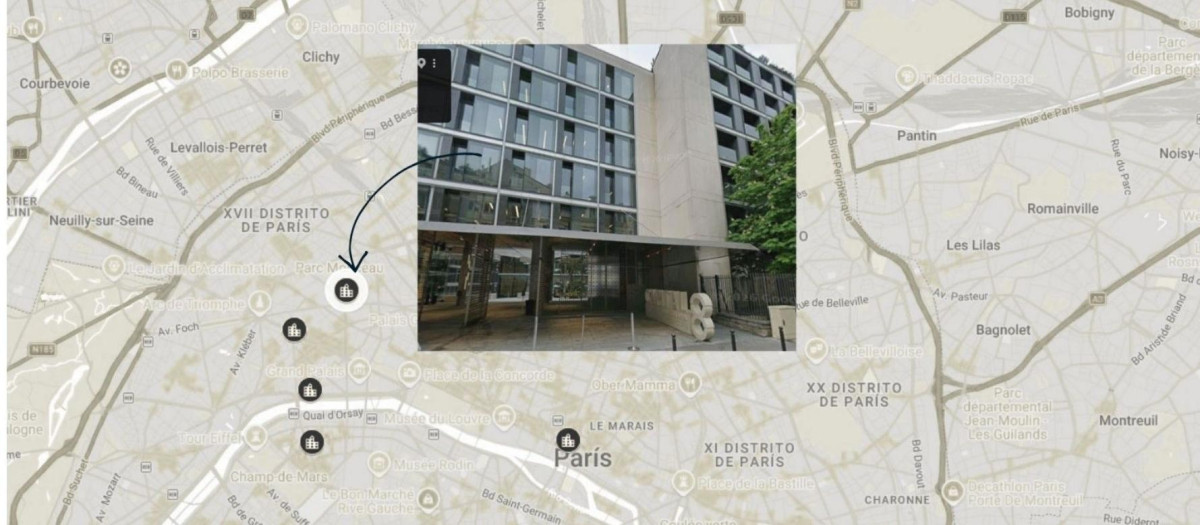 El edificio Capital 8 de París, recientemente adquirido por Amancio Ortega.