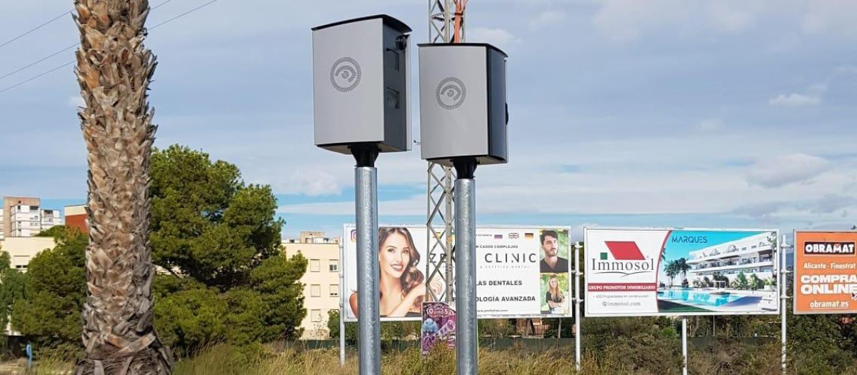 Radares instalados en 2025 en Alicante
