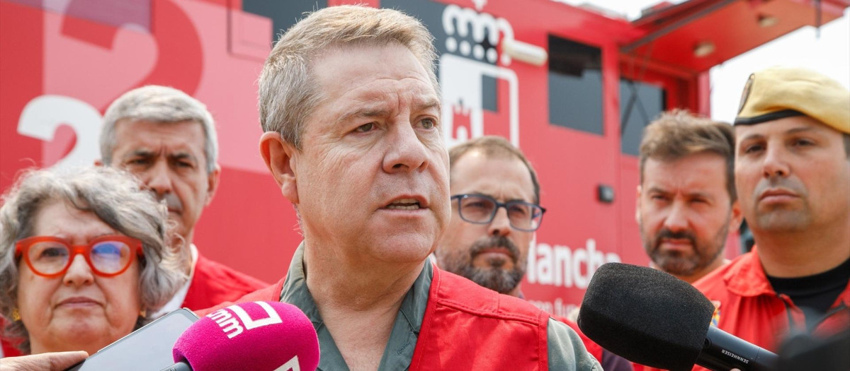 El presidente de Castilla-La Mancha, Emiliano García-Page