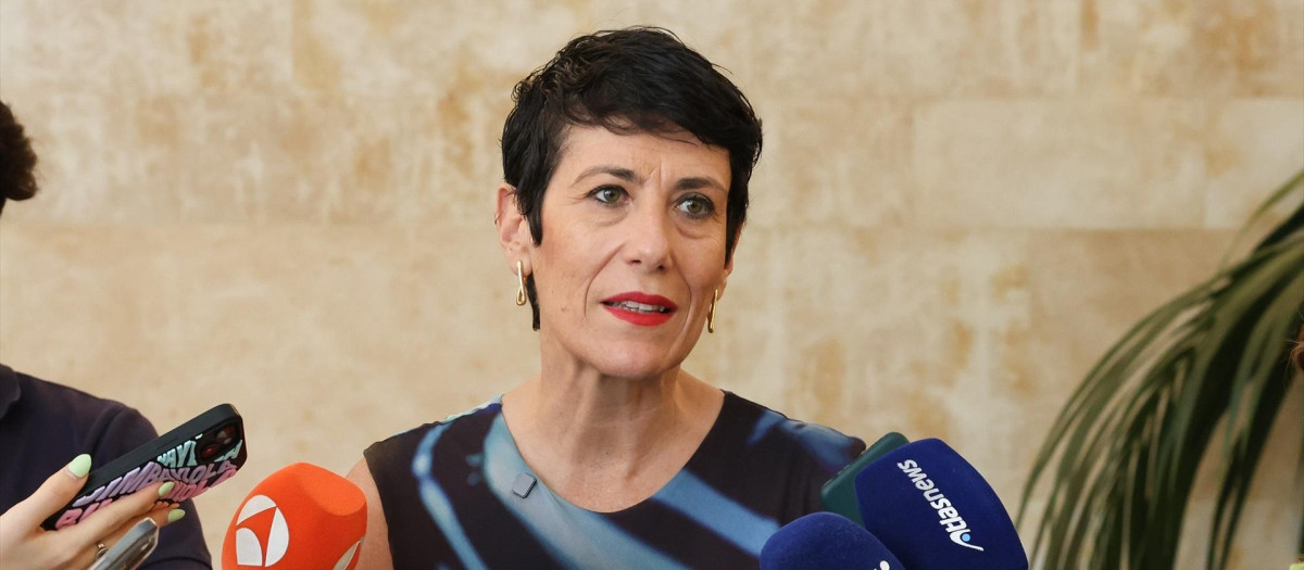 La ministra de Inclusión, Seguridad Social y Migraciones, Elma Saiz.