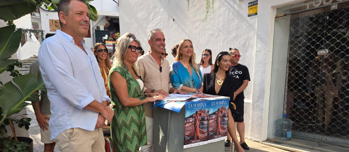 Un momento de la presentación del primer desfile 'La Marina está de Moda'.