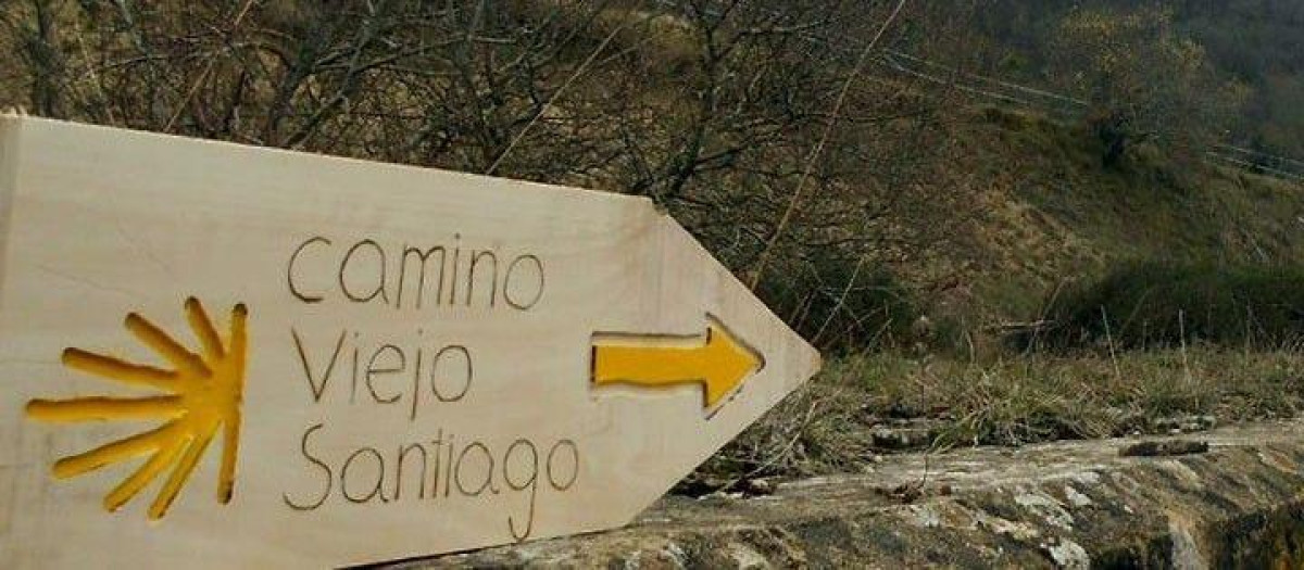 Señalización del Camino Viejo de Santiago