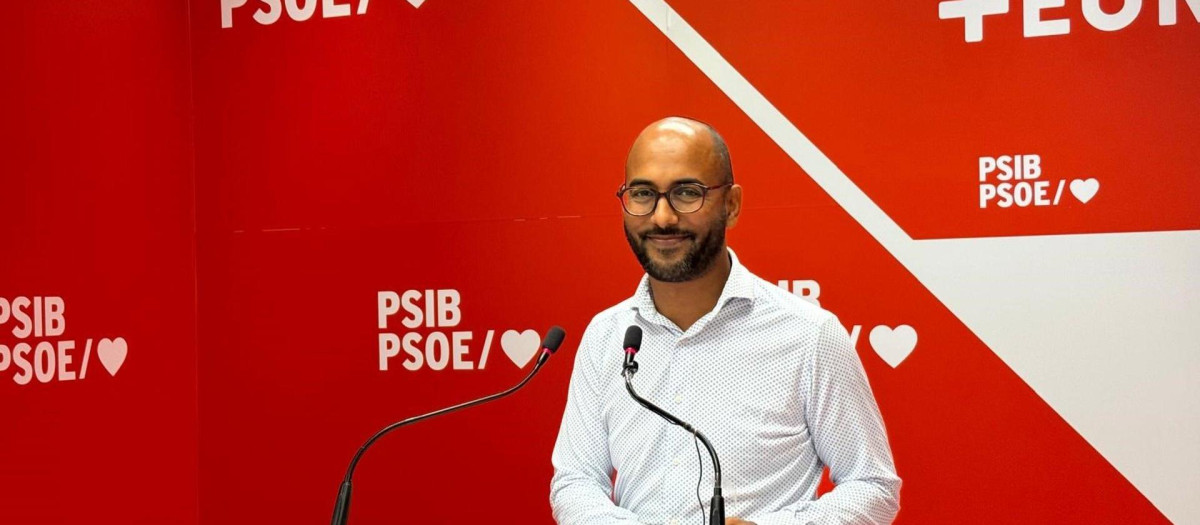 El diputado del PSIB Omar Lamin