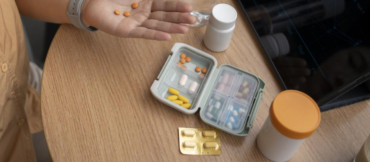 Medicamentos en el pastillero