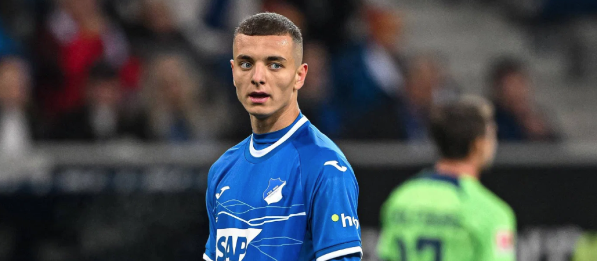 Fisnik Asllan, delantero del Hoffenheim