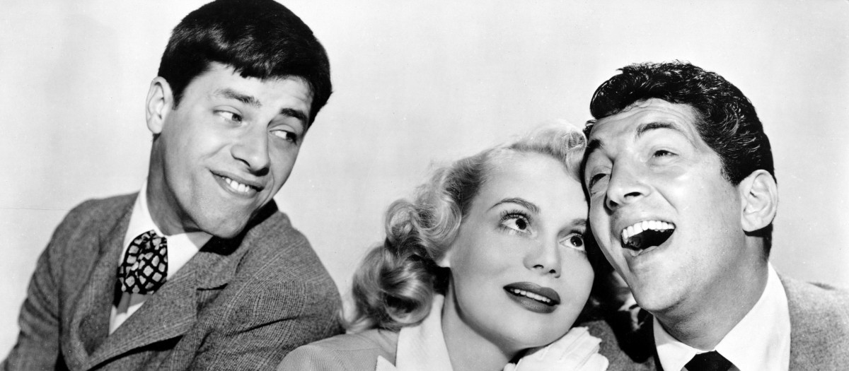 Jerry Lewis, Marie Wilson, Dean Martin , 1949