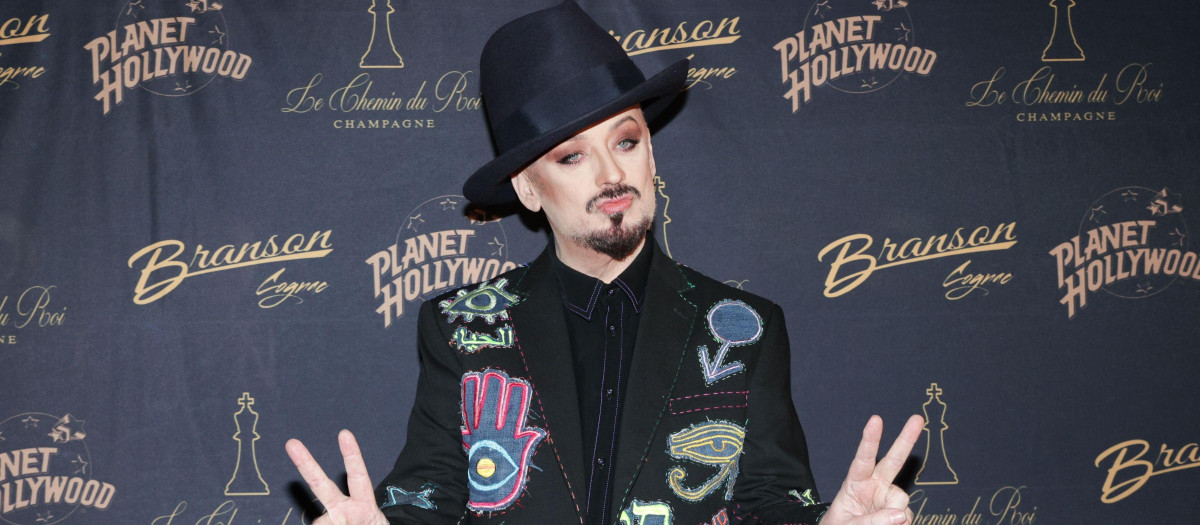 El cantante Boy George