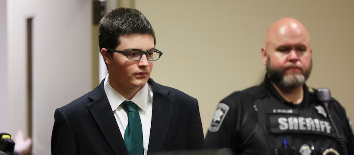 Colt Gray durante el juicio