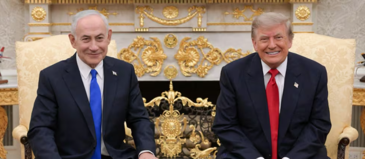 Benjamin Netanyahu y Donald Trump