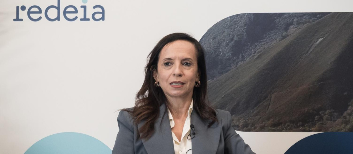 La presidenta de Redeia, Beatriz Corredor.