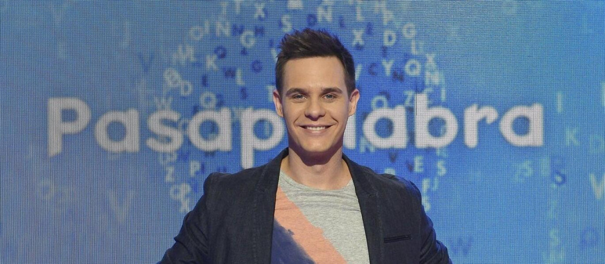 Christan Galvez, en su etapa como presentador de Pasapalabra