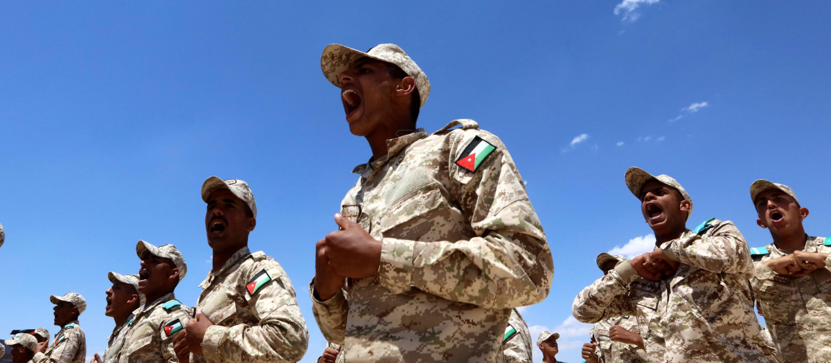 Militares jordanos