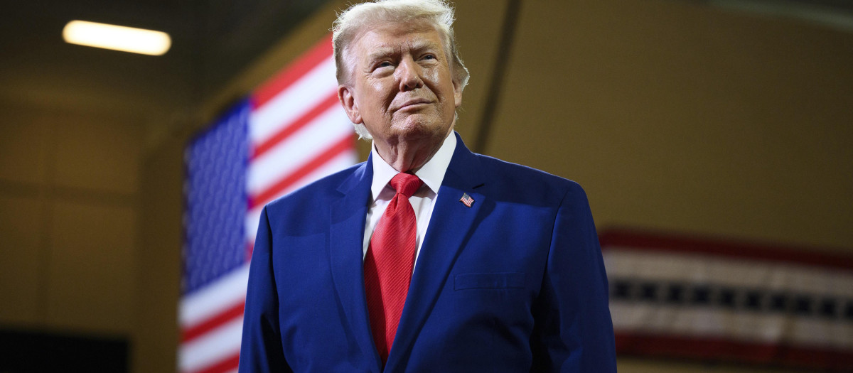 (Foto de ARCHIVO)
July 24, 2026, Marietta, Ga, United States: U.S. President Donald Trump, delivers remarks on Trump Accounts and the economy at Wheeler High School, July 22, 2026, in Marietta, Georgia.

Europa Press/Contacto/Molly Riley/White House
24/7/2026