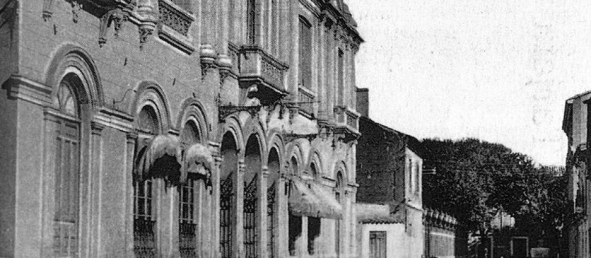 Fachada Teatro Circo de Albacete 1924