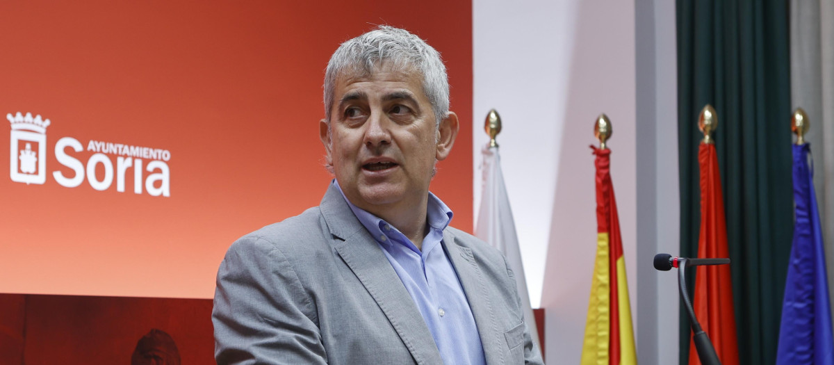 El alcalde de Soria, Javier Antón