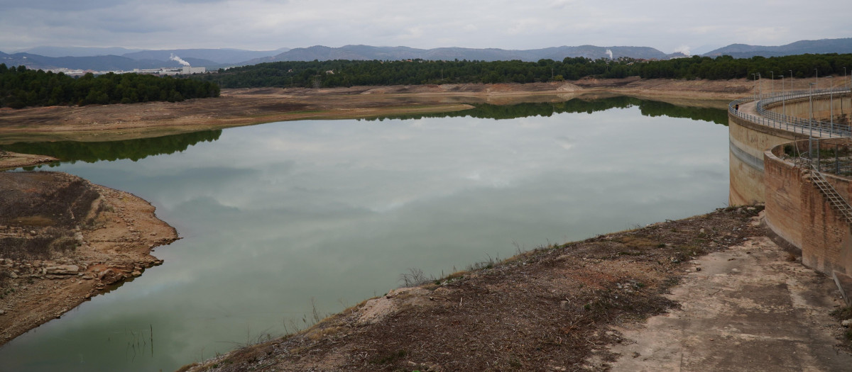 Imagen de archivo del embalse de María Cristina