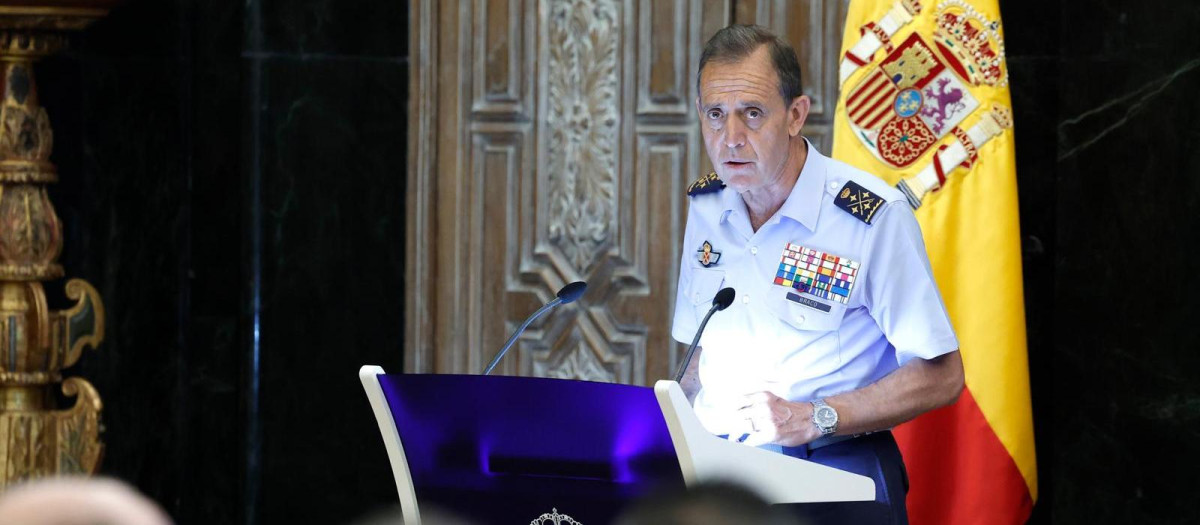El Jefe de Estado Mayor del Ejército del Aire y del Espacio, general del Aire Francisco Braco Carbó, presenta el documento «Visión del Ejército del Aire y del Espacio»