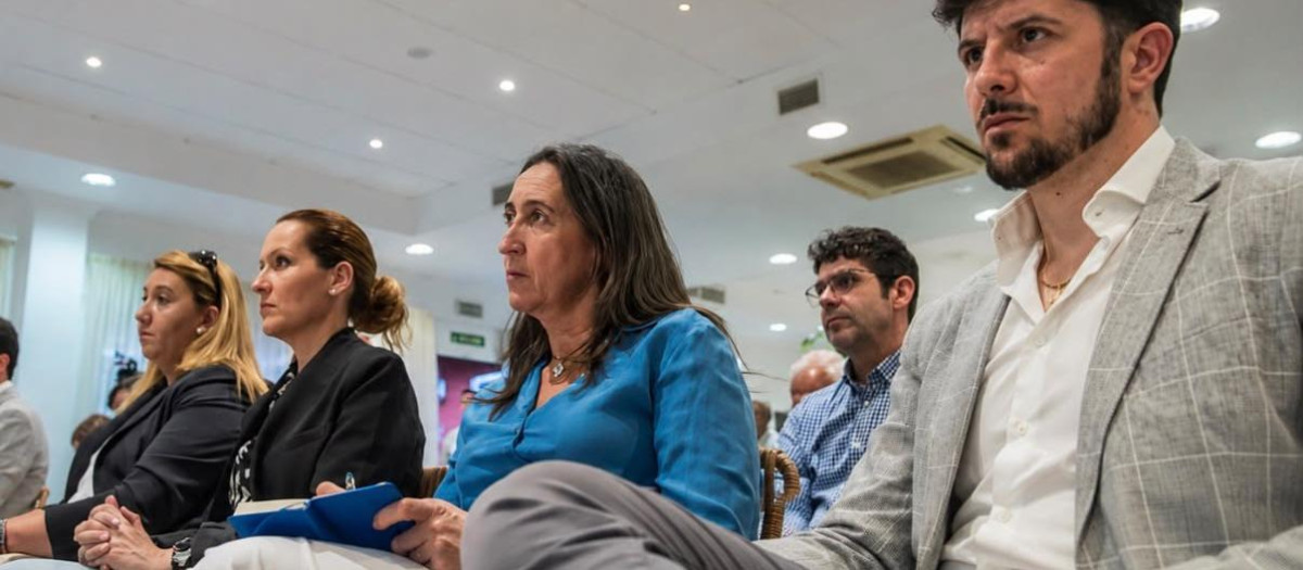 Paula Badanelli, en un acto celebrado en Cabra