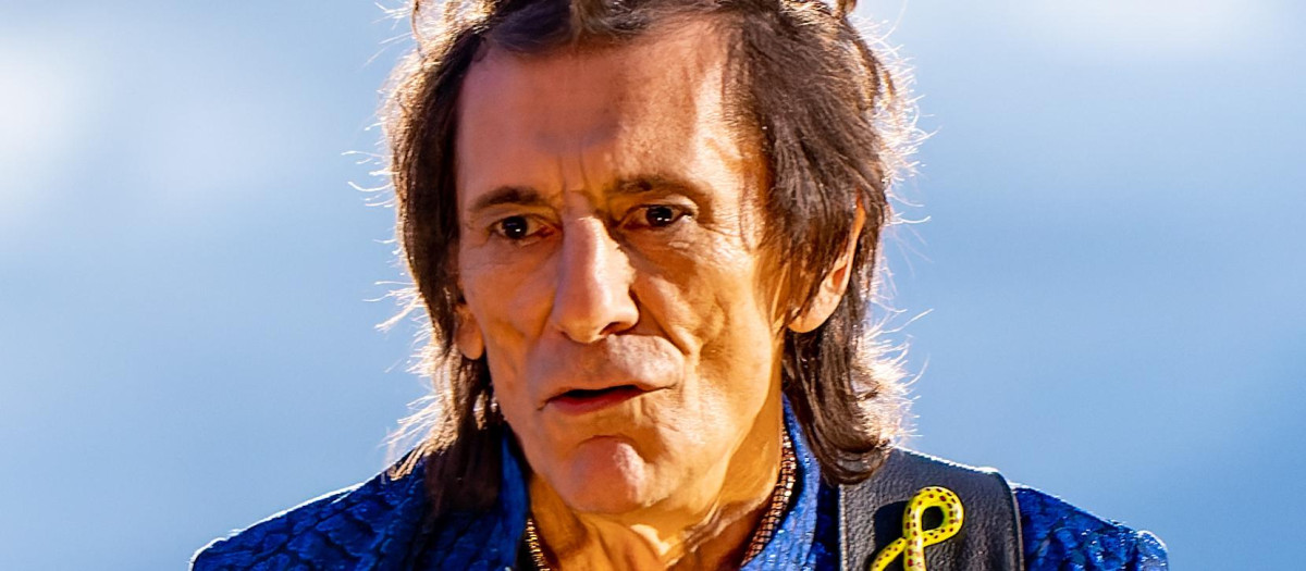 Ronnie Wood, guitarrista de los Rolling Stones