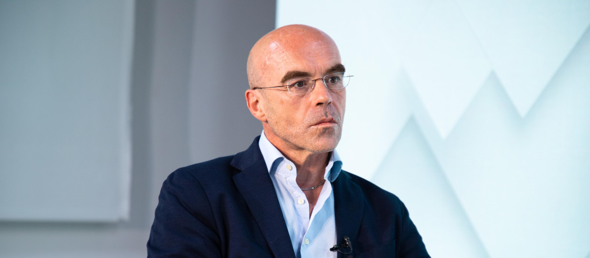 Jorge Buxadé atiende a El Debate en la sede nacional de Vox