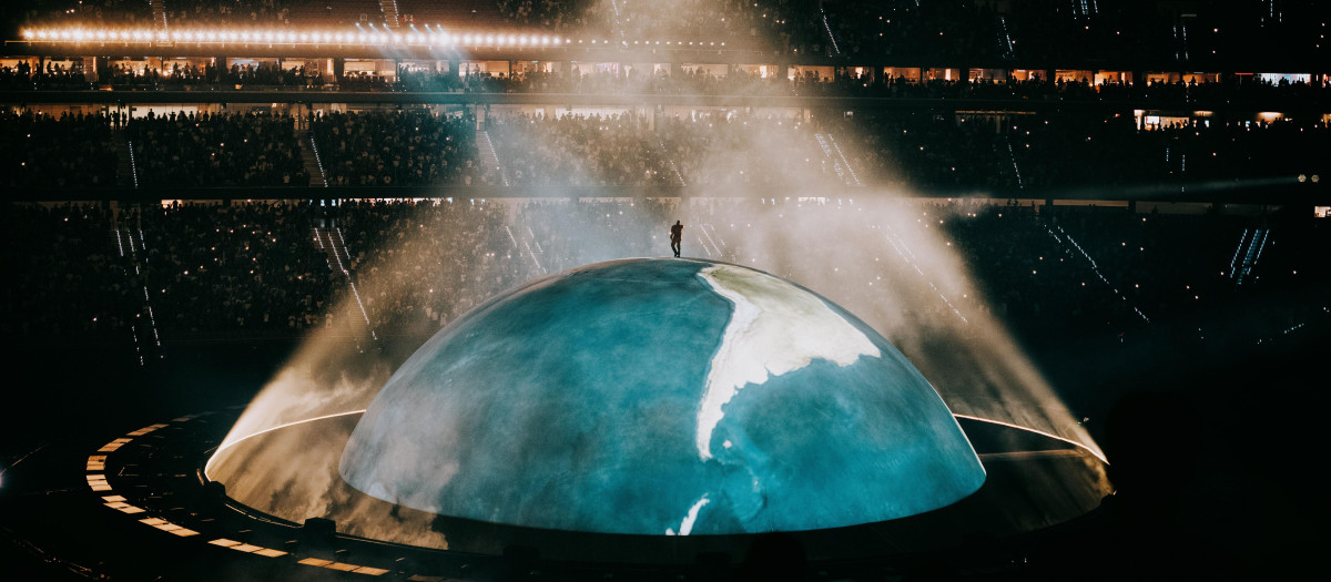 Espectáculo de Kanye West en Madrid
