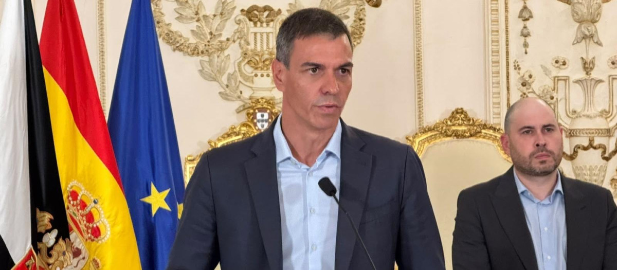 El presidente del Gobierno, Pedro Sánchez, en Ceuta.

IVÁN ZAMBRANO - EUROPA PRESS
31/7/2026