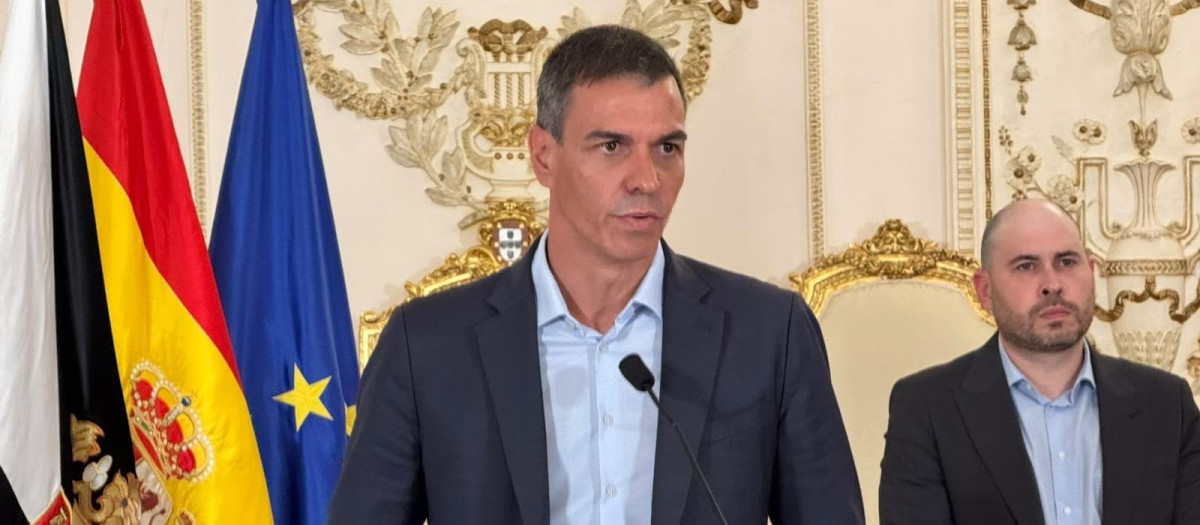 El presidente del Gobierno, Pedro Sánchez, en Ceuta.

IVÁN ZAMBRANO - EUROPA PRESS
31/7/2026
