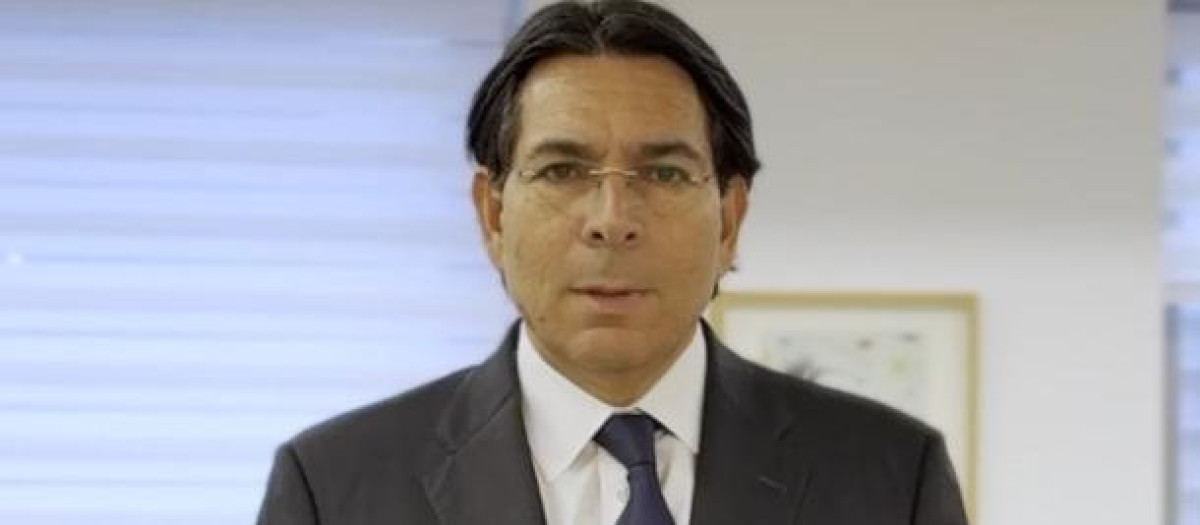 Captura del vídeo de un vídeo publicado en la cuenta de X de Danny Dannon