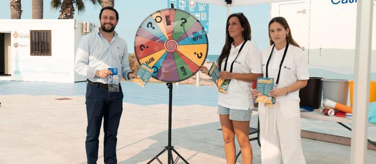 Imagen de la campaña 'Castelló: platja sostenible'.