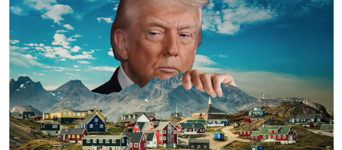 Post de Donald Trump sobre Groenlandia en su red social