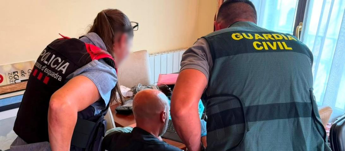 Ertzaintza, los Mossos d'Esquadra y la Guardia Civil han trabajado conjuntamente en este operativo