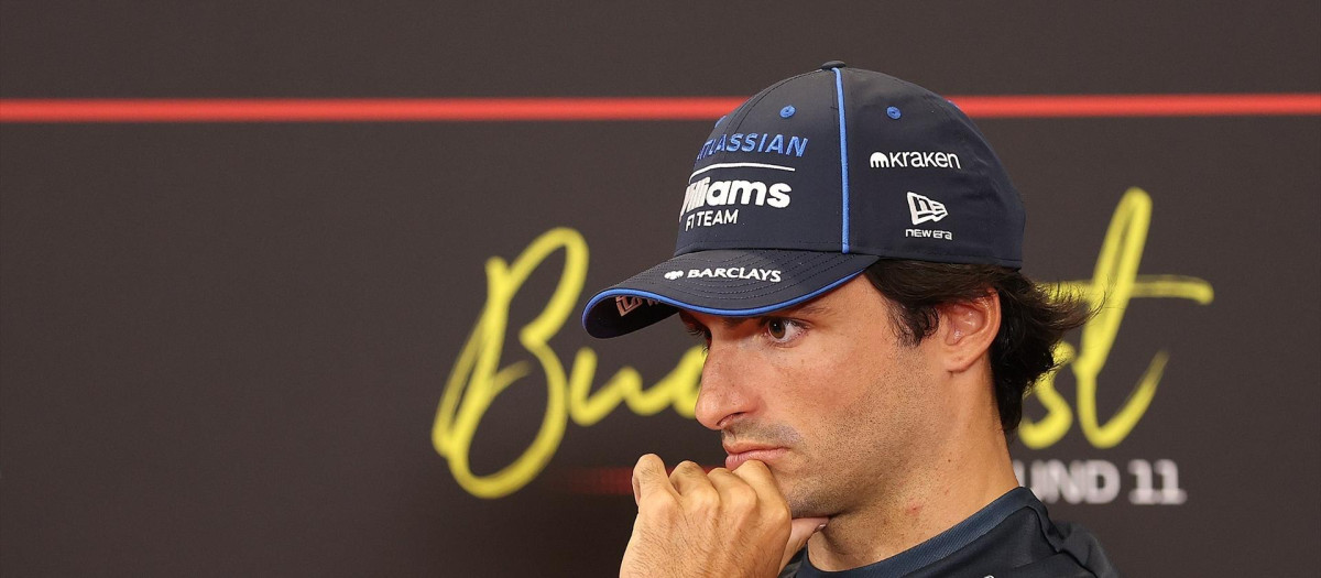 (Foto de ARCHIVO)
July 23, 2026, Budapest, Hungary: 55 Carlos Sainz (ESP) Atlassian Williams F1 Team (GBR) FW48/Mercedes, during the 2026 Formula One Hungarian Grand Prix, 11th round of the 2026 Formula 1 World Championship, taking place from July 24 to 26, 2026 on the Hungaroring in Budapest

Europa Press/Contacto/Mps Agency
23/7/2026
