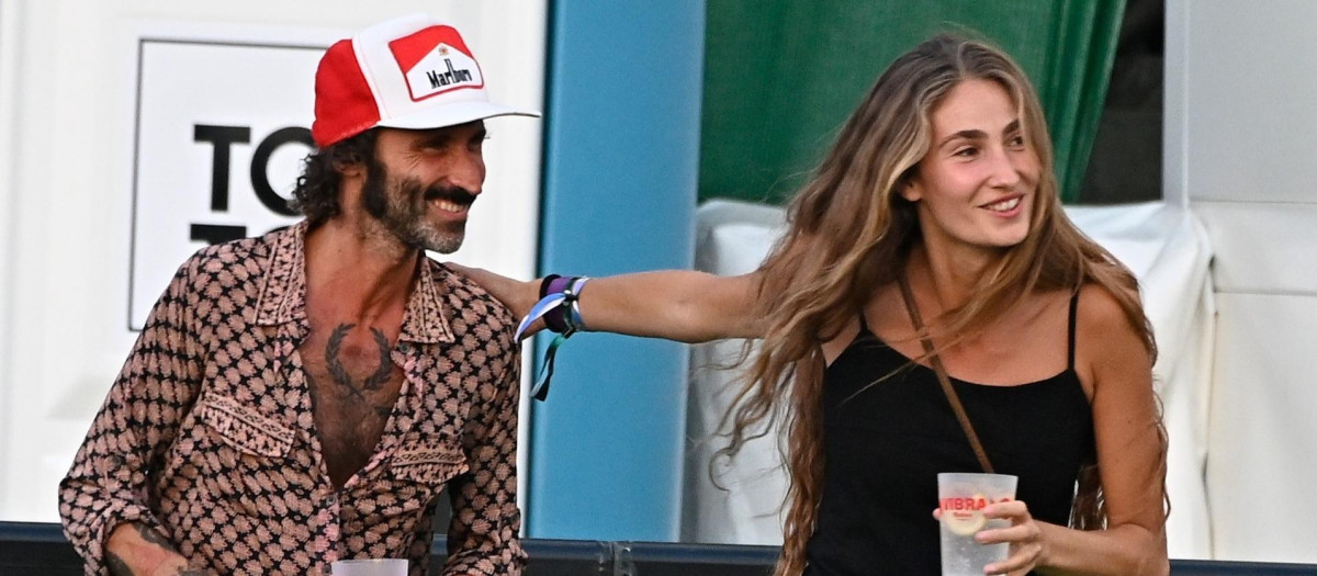 El cantante Leiva y su novia durante el Mad Cool, a 11 de julio de 2026, en Madrid (España)