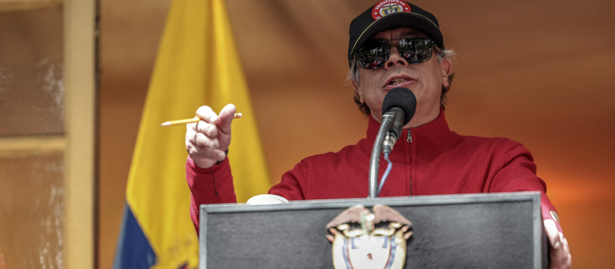 Gustavo Petro, presidente saliente de Colombia