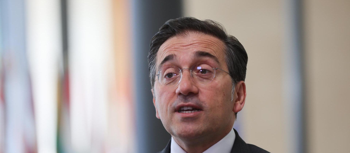El ministro de Asuntos Exteriores, Unión Europea y Cooperación, José Manuel Albares